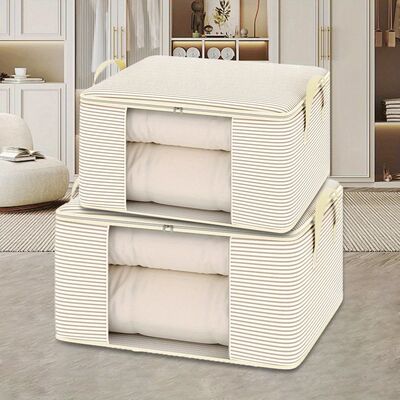 Large Capacity Storage Bag Dustproof Thickened Zipper Organi