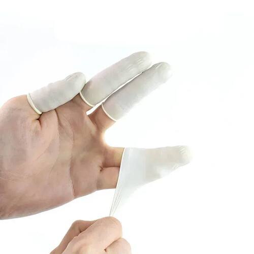 100/200PCS Disposable Rubber Gloves Fingertip Durable Tools