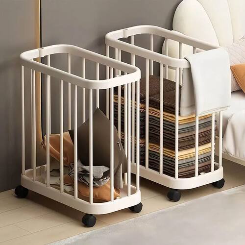 Multi-Purpose Storage Bin Organizer With Wheels Movable Dirt