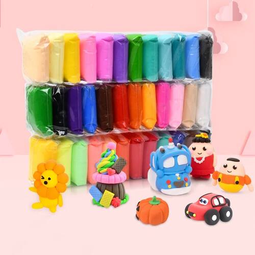 12/24/36 Color Clay Children's Worry Free Ultra Light Clay S