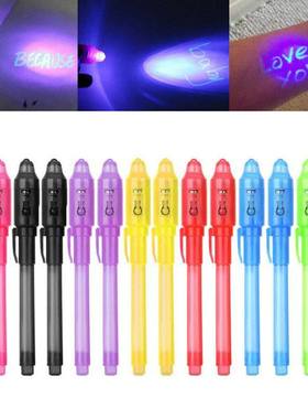 2/4/8/14pcs UV Light Pen Invisible Magic Pencil Secret Fluor