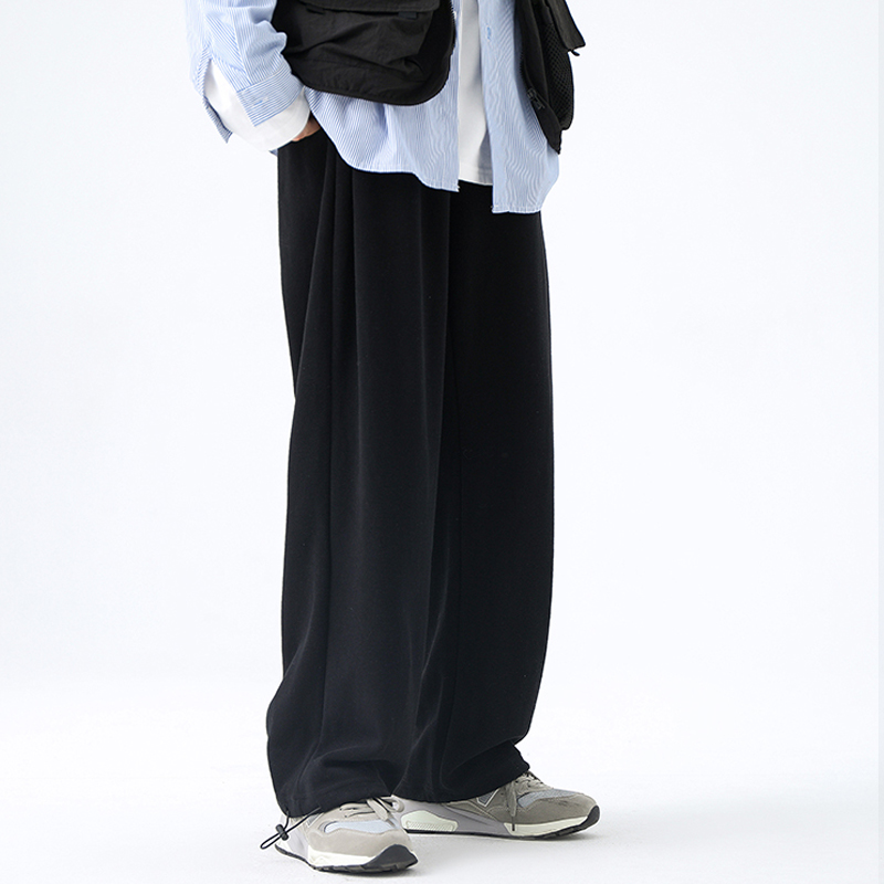 卫裤运动裤休闲裤直筒秋冬季加绒