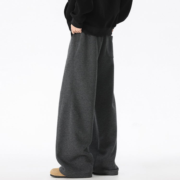 卫裤男生裤子秋冬季新款加绒痞帅百搭直筒宽松运动裤厚休闲裤长裤,男装,卫裤,淘宝优惠券,粉丝福利购,淘宝优惠卷