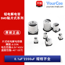 10V16V25V35V50V 2200uF 22uF47uF100uF 0.1uF 贴片铝电解电容器