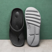 人字凉拖厚底缓减震解压大码 扁平拖鞋 支撑高足弓塌陷男士 防滑耐磨