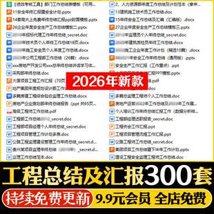 房地产建筑工程类工作总结汇报个人部门公司年度年终述职计划PPT