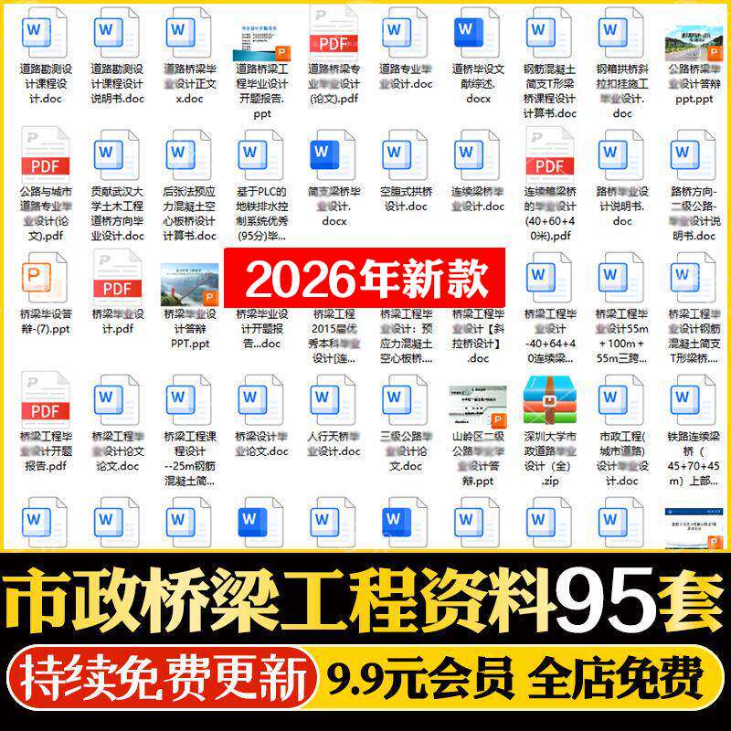 市政桥梁道路公路预应力混凝土装配式简支梁设计说明计算书资料