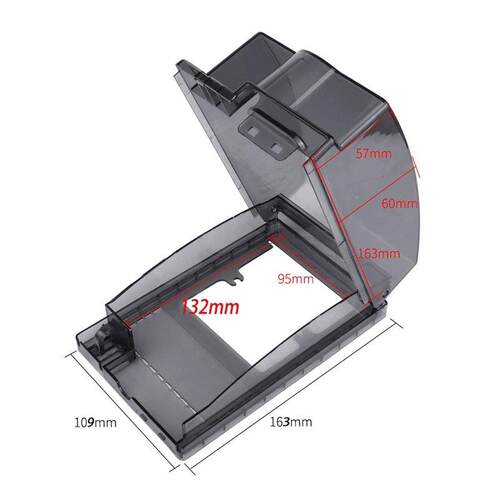 热86型加高加长遮水空调全盒防插座电开关防溅盒水器漏保护盖罩子