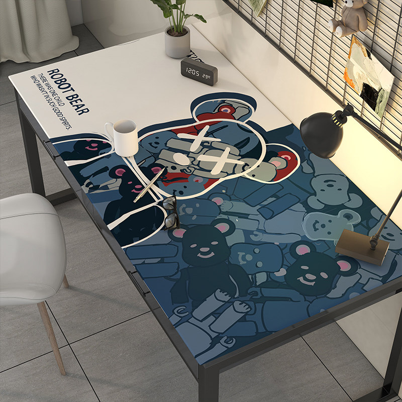 书桌垫in硅胶桌布防水防油垫子写字台垫儿童桌垫学生学习保护垫