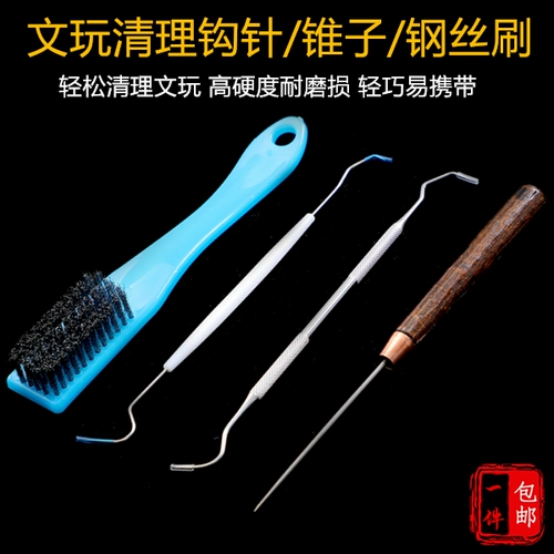 Стальная проволка из нержавеющей стали, крючок для вязания из грецкого ореха, четки бодхи