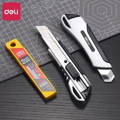 重型全金属加厚锋利打包美工刀