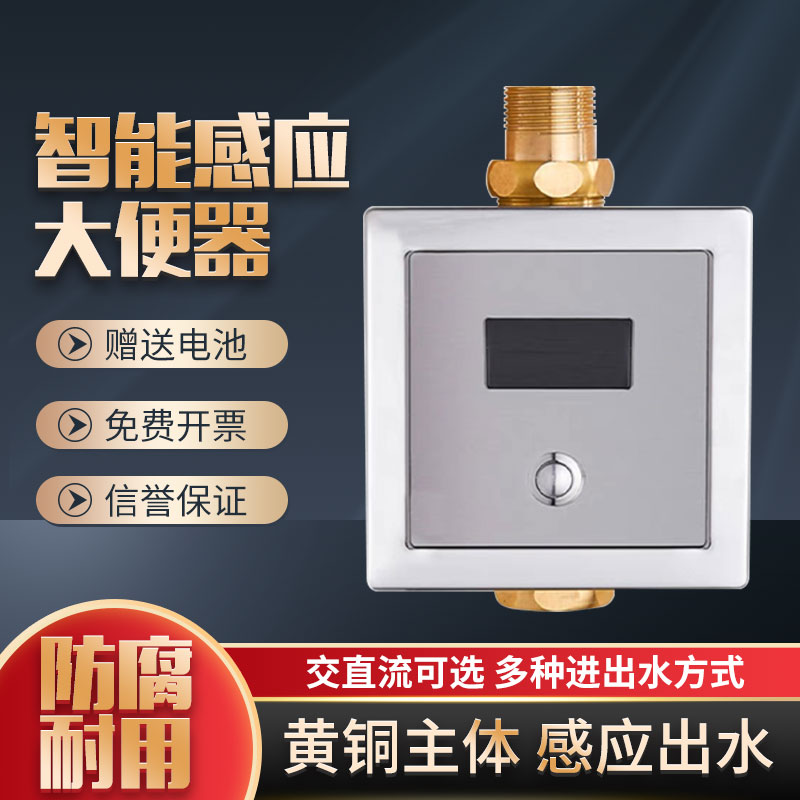 蹲便器智能全自动暗装大便感应器