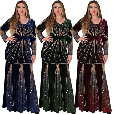 Fashion African women dress evening party long dresses连衣裙