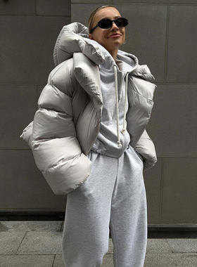 2024 Women's Clothing Bread Coat Fashion Style Personality