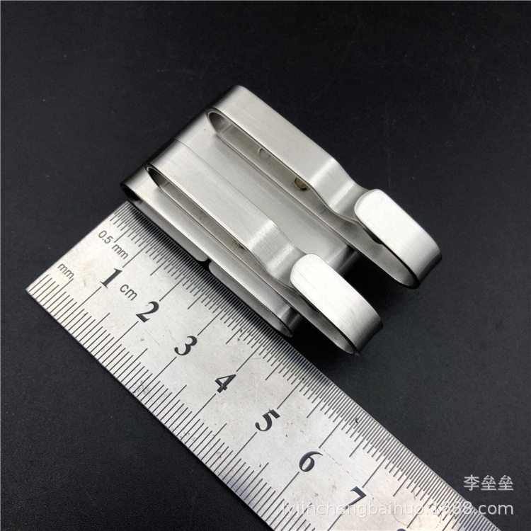 特价手工不锈钢无弹簧新款钥匙扣男士腰带扣汽车钥匙挂链