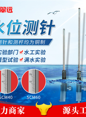 SCM40/60水位测针满水实验测针水工试验模型试验测定水位卡尺
