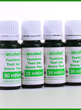 arcotest德国达因笔表面张力测试电晕笔达因液32-46#预定款绿色