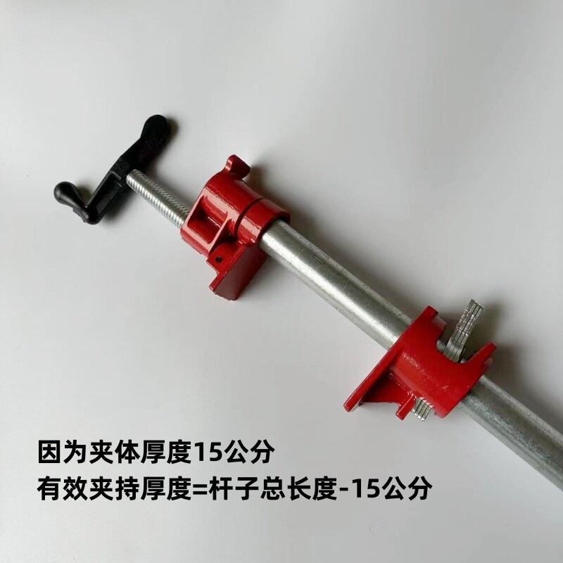 木工拼板夹子水管夹组合家具6分管夹头立式固定快速夹具固定夹紧图片