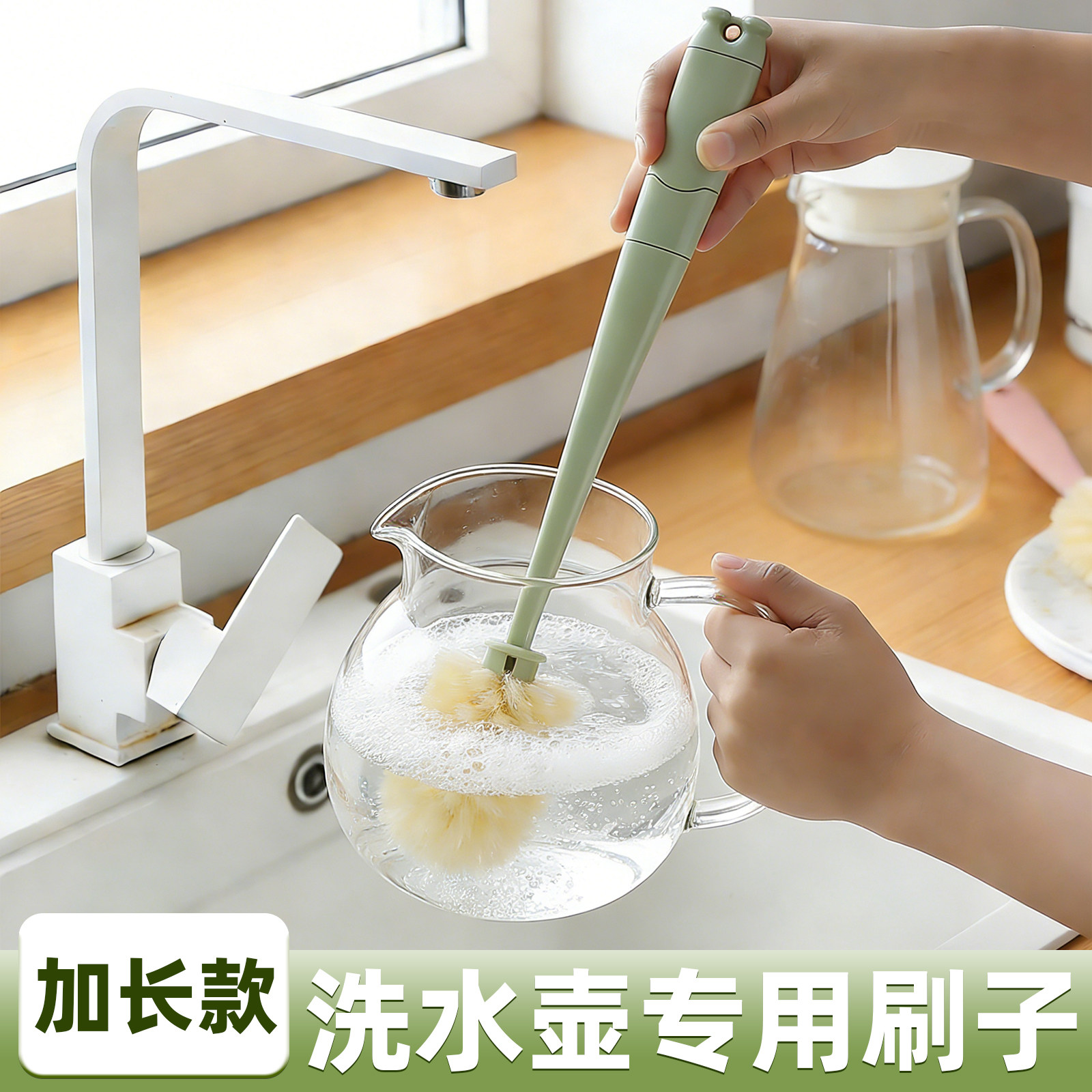 水壶专用刷子加长款杯刷专用神器三合一多功能奶瓶刷清洁杯子刷,家庭/个人清洁工具,杯刷/瓶刷,淘宝优惠券,粉丝福利购,淘宝优惠卷