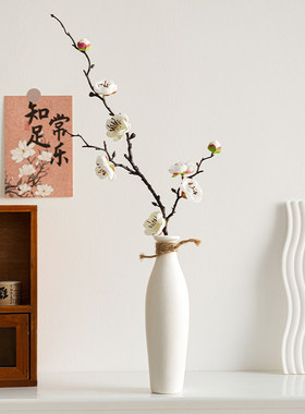 腊梅花专用花瓶枝条桌面摆件