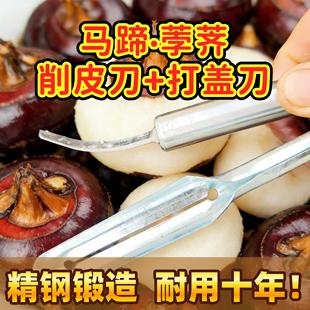 马蹄荸荠削皮刀马蹄去皮刀削皮刀打盖刀瓜刨广西马蹄剥皮刀水果刀
