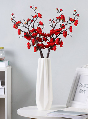 腊梅花专用陶瓷花瓶水培客厅摆件