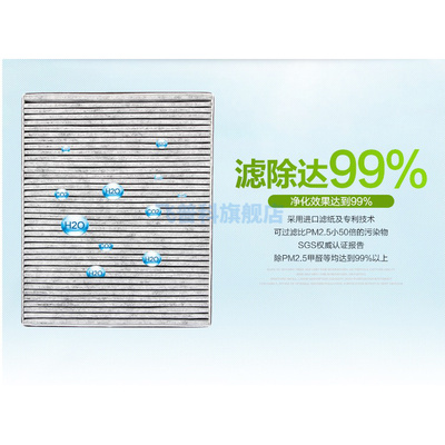 适用与飞利浦AC4006 4081 4080 ACP007空气净化器滤网4125滤芯