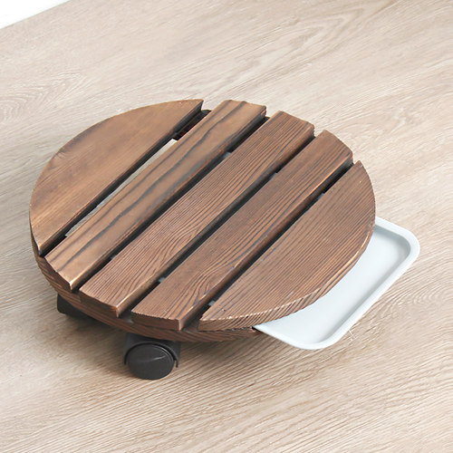 花盆托盘承重底座防腐实木可定制