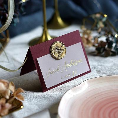 婚宴酒席座位卡婚礼宾客席位卡