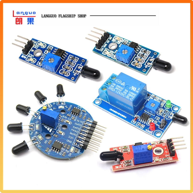 火焰传感器模块红外接收报警