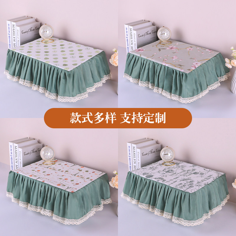 新款办公传真机打印机防尘罩复印机通用套子防尘遮挡布艺盖布定制