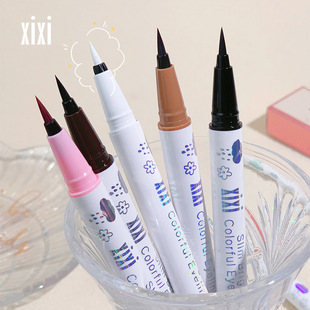 waterproof pen silkworm color eyeliner multi laying arty