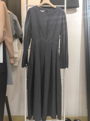 WE ARE韩高级灰色西服连衣裙套装时尚穿搭