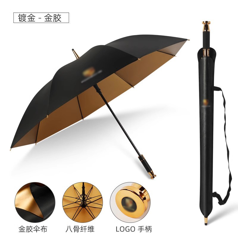 全自动保时捷卡宴汽车载长柄雨伞男士大号4S店专用911帕拉梅拉伞8
