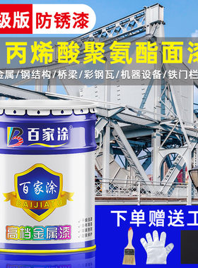 耐用升级丙烯酸金属漆防腐防锈