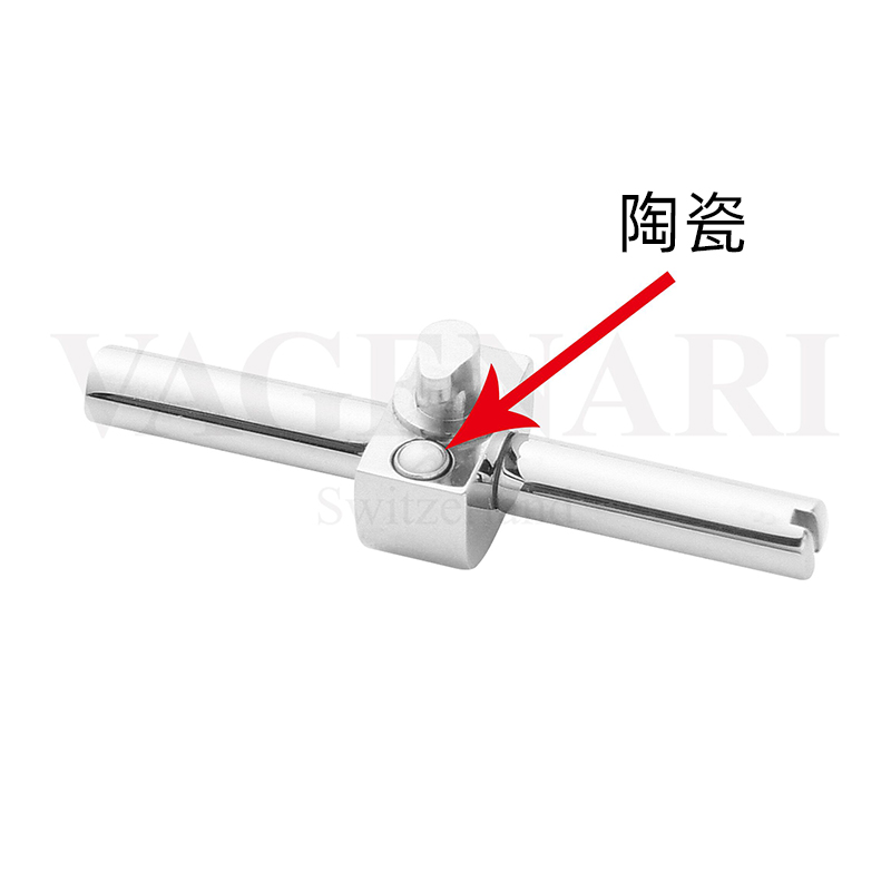 进口陶瓷珠表扣连接件适用于江诗丹顿纵横四海4500V.5500V.7900V 手表 配件 原图主图