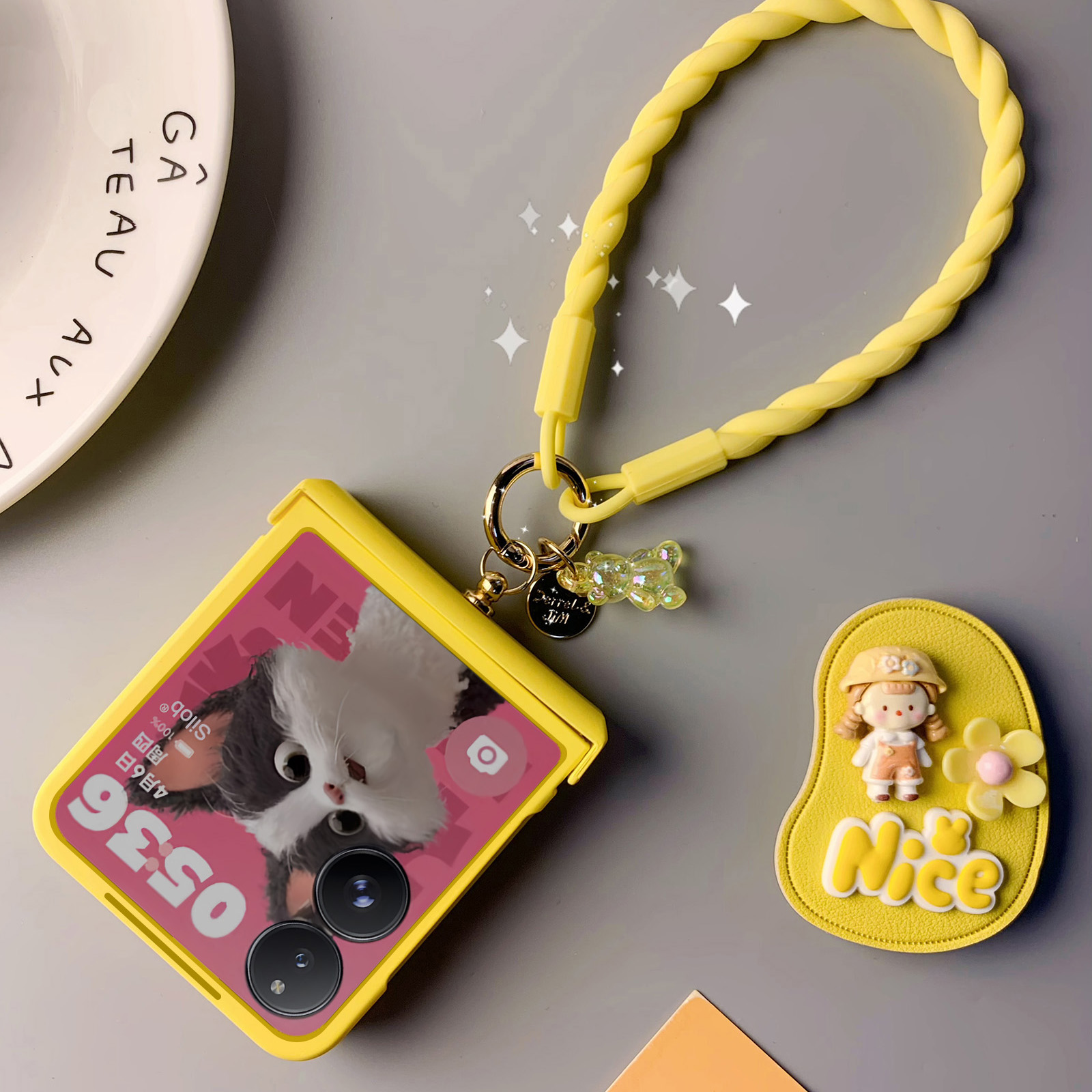 小米mixflip磨砂全包手机壳