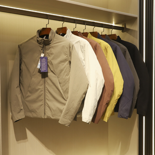 茑家~飞禽商务系列~秋冬男士轻量化加厚蓬松保暖立领户外防风棉服