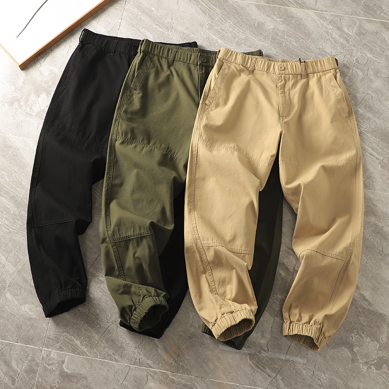 长裤工装裤阿美咔叽风全棉休闲裤