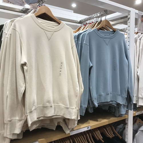 纯色百搭潮简约套头卫衣