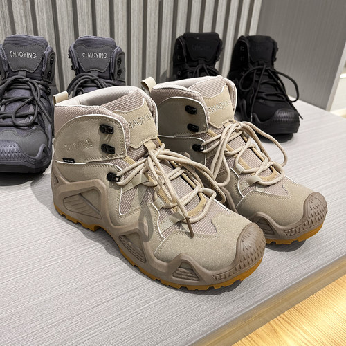秋冬户外风防滑透气徒步鞋