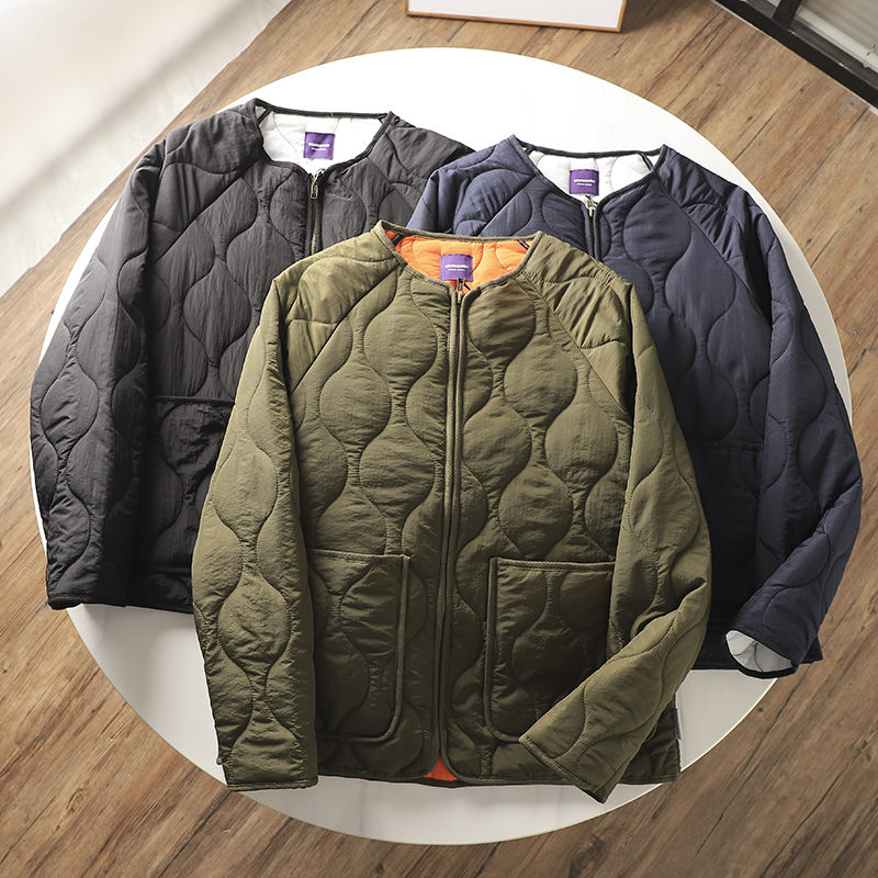 加厚秋冬绗缝加厚棉衣棉服