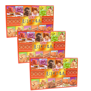 誉海渔鹭领鲜厦门五绝312g夹心糕凤梨酥麻薯上品酥牛轧糖伴手礼品