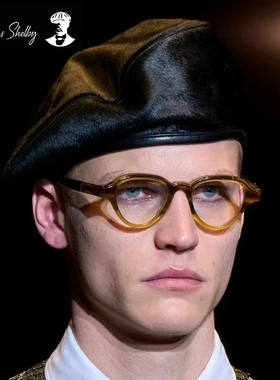 正品授权Thomas Shelby贝雷帽男 高级感纯黑时尚潮流设计雅痞休闲