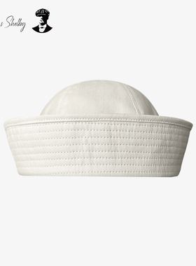 正品授权 thomas shelby「航海系列」无檐翻帽檐贝雷美军白水手帽