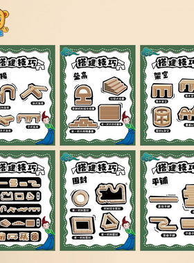 幼儿园环创国潮只此青绿主题搭建技巧阅读公约科学小实验区角材料