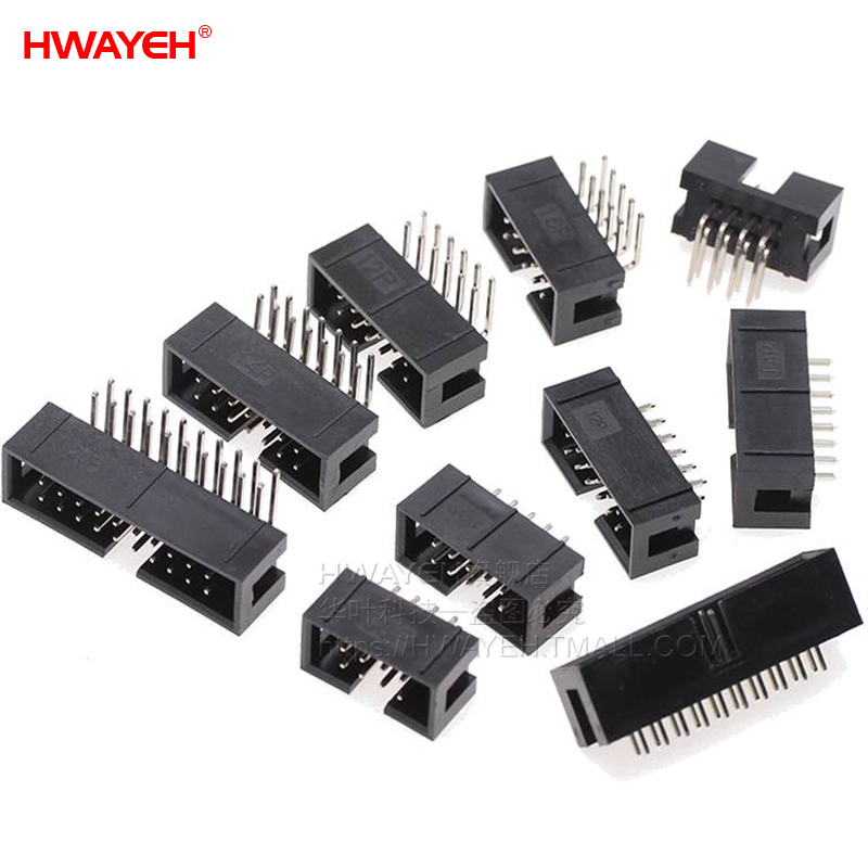 JTAG简易牛角座牛角插座ISP接口