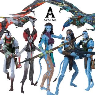 正版大电影麦克法兰阿凡达3火与烬杰克上校飞龙可动手办模型玩具