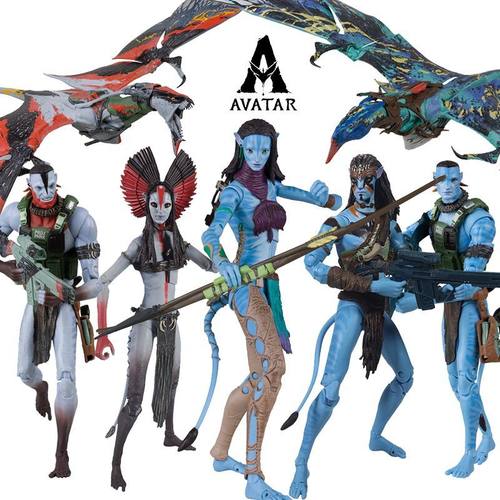 正版大电影麦克法兰阿凡达3火与烬杰克上校飞龙可动手办模型玩具
