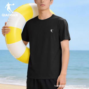 乔丹速干短袖T恤男2026新款夏季透气体恤旗舰店男士运动上衣半袖